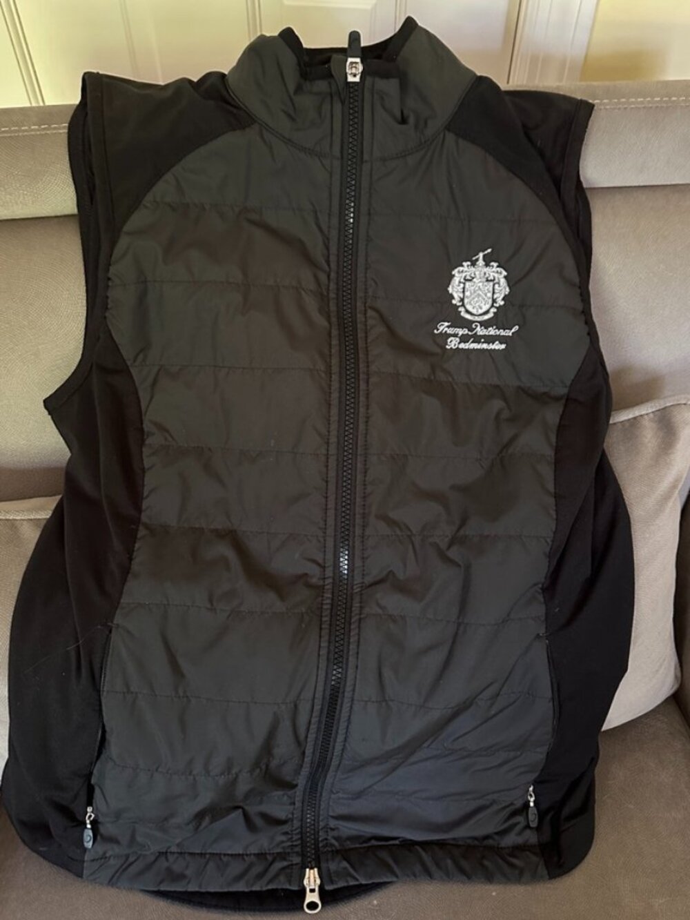 Golf Vest- Zero Restriction with Logo